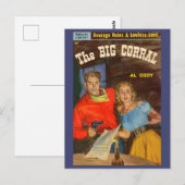 Die Cover-Kunst der Big Corral Postkarte (Vorne/Hinten)