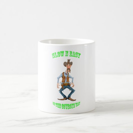 Die Cowboys gehen Kaffeetasse (Mittel)