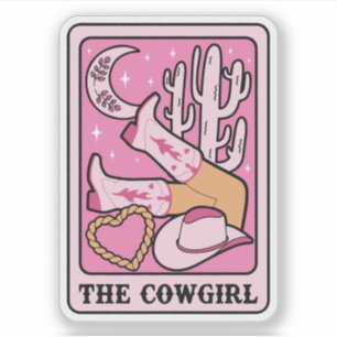 Die Cowgirl Aufkleber