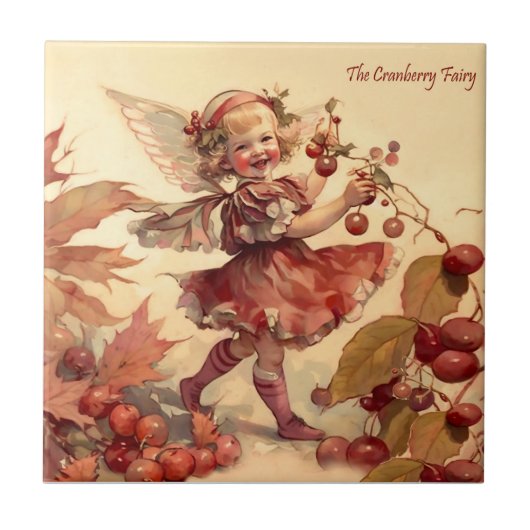 Die Cranberry-Fee Fliese (Vorderseite)