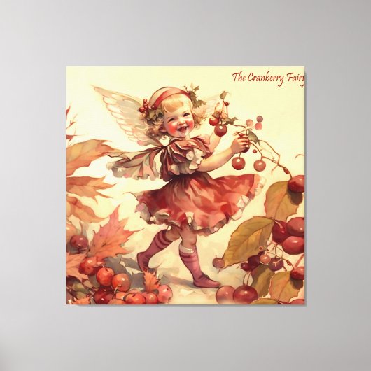 Die Cranberry-Fee Leinwanddruck (Vorderseite)