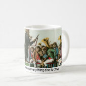 Die Crazy Monkey Orchestra Tasse (VorderseiteRechts)
