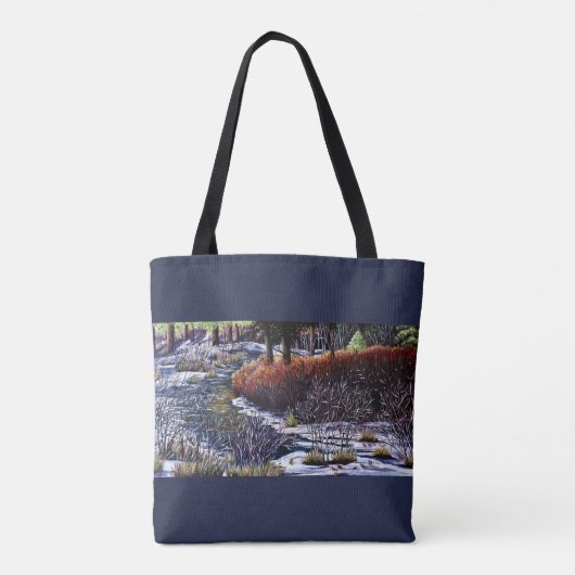 Die Creek Fall Tote Tasche (Rückseite)