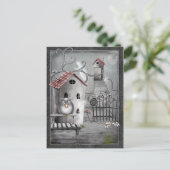 Die Creek Gothic Folk Art Postkarte (Stehend Vorderseite)
