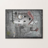 Die Creek Gothic Folk Art Puzzle (Horizontal)