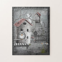 Die Creek Gothic Folk Art Puzzle