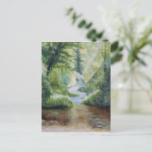 Die Creek Oil Malerei Postkarte (Stehend Vorderseite)