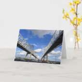 Die Crescent City Connection, New Orleans, LA - Karte (Gelbe Blume)