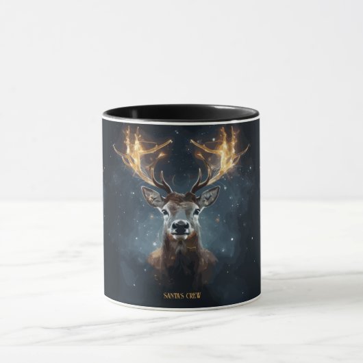 Die Crew des Weihnachtsmanns Tasse (Zentrum)