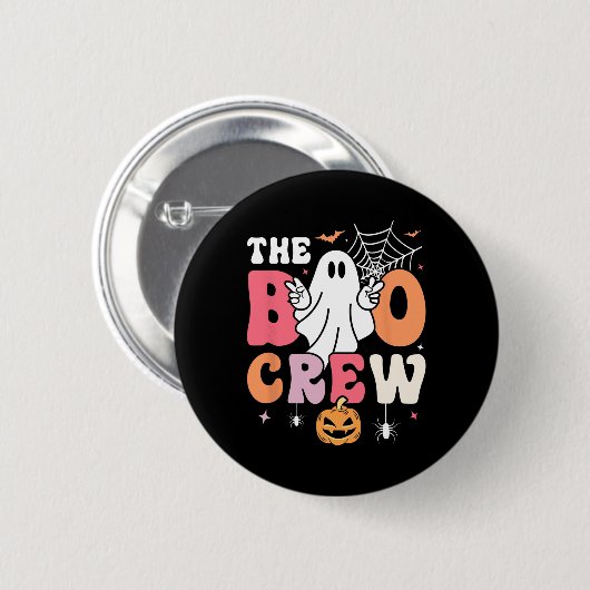 Die Crew Halloween Ghost Trick oder Treat Squad Button (Vorne & Hinten)