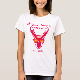 Die Crew-Hals-T-Shirt DEE-SOMMERVIBES Frauen T-Shirt