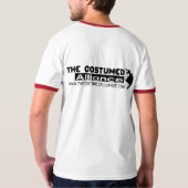 Die Crew-Shirt der Männer, rot T-Shirt (Rückseite)