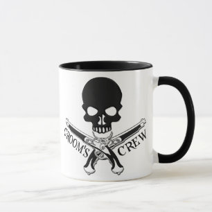 Die Crew-Tasse des Piraten-Bräutigams Tasse