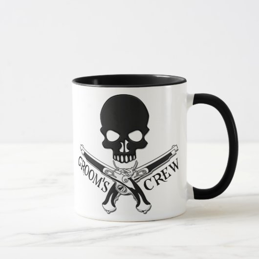 Die Crew-Tasse des Piraten-Bräutigams Tasse (Rechts)