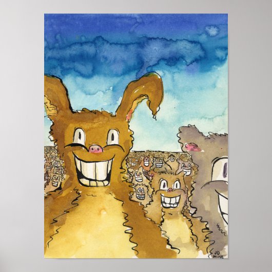 Die Critters kommen Cartoon Poster (Vorne)