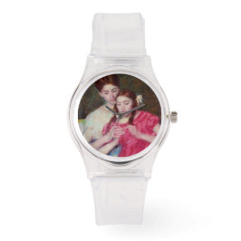 Die Crochet-Lektion (zwei Schwestern) Armbanduhr