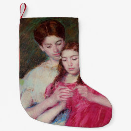 Die Crochet-Lektion (zwei Schwestern) Kleiner Weihnachtsstrumpf