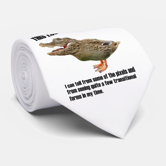 Die Crocoduck Täuschung Krawatte (Gerollt)