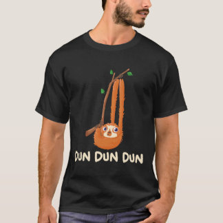Die Croods Sloth Dun Dun Dun T-Shirt
