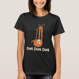 Die Croods Sloth Dun Dun Dun T-Shirt