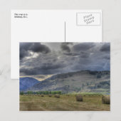 Die Crop ist da. Postkarte von Midway B.C. (Vorne/Hinten)