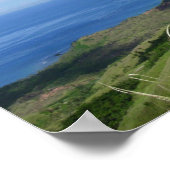 Die Crosses überblicken die Südpazifikinsel Guam Poster (Ecke)