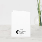 Die Crow-Grußkarte Karte (Rückseite)