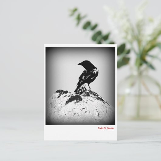Die Crow Post Card Postkarte (Stehend Vorderseite)