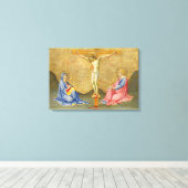 Die Crucifixe Leinwanddruck (Insitu (Holzboden))