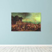 Die Crucifixe Leinwanddruck (Insitu (Holzboden))