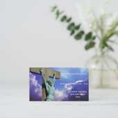 Die Crucifixe Visitenkarte (Stehend Vorderseite)