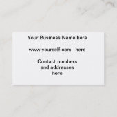 Die Crucifixe Visitenkarte (Rückseite)