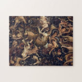 Die Crucifixierung des letzten Urteils von Jan Van Puzzle (Horizontal)