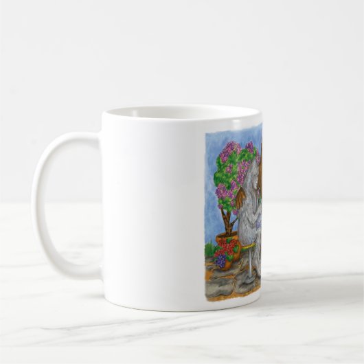 Die Cryptid Café-Tasse Kaffeetasse (Links)