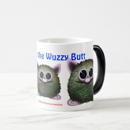 Die Cudly Wuzzy Hintern Drink Tasse verdoppeln (VorderseiteRechts)