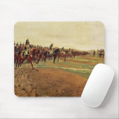 Die Cuirassiers vor ihrer Gebühr am Kampf Mousepad (Mit Mouse)