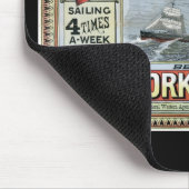 Die Cunard Linie Mousepad (Ecke)
