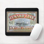 Die Cunard Linie Mousepad (Mit Mouse)