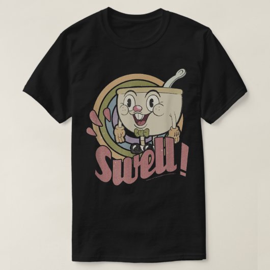 Die Cuphead Show Bowlboy Swell! Poster  T-Shirt (Design vorne)