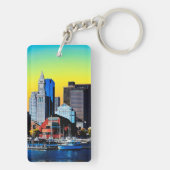 Die "Custom House Boston USA Poster Factory Mask" Schlüsselanhänger (Rückseite)