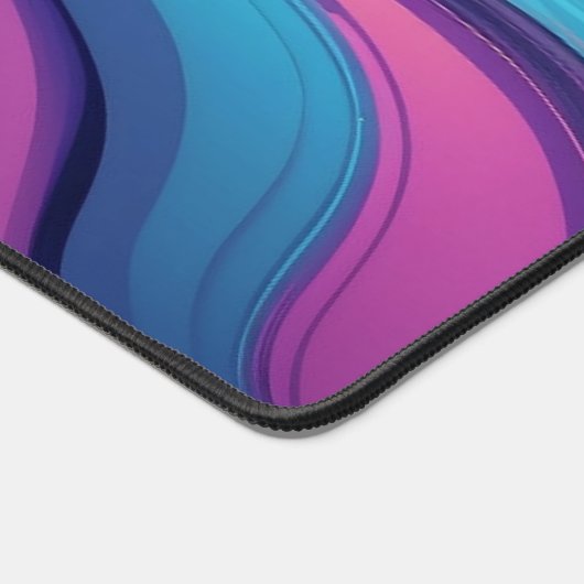 Die CyberPunk-Schreibtischmatte der Serene Wave Schreibtischunterlage (Ecke)