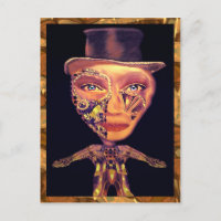 Die Cyborg Stecht Tanzkarte