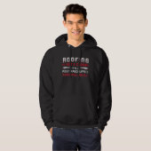 Die Dachdecker sind keine Vater-Dachdecker. Hoodie (Vorne ganz)