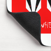 DIE DACHSE WISSEN, WO SIE LEBEN MOUSEPAD (Ecke)