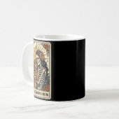 Die Dachshund-Mutter-Tarotkarte Kaffeetasse (Vorderseite Links)