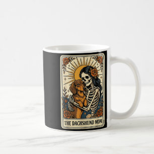 Die Dachshund-Mutter-Tarotkarte Kaffeetasse