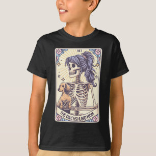 Die Dachshund-Mutter-Tarotkarte T-Shirt
