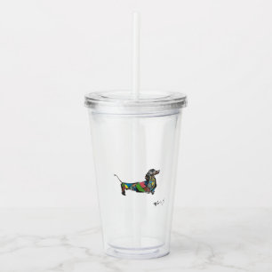 Die Dackel Acrylic Tumbler Acryltrinkbecher