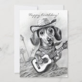 Die Dackel des Landes Einladung (Vorderseite)