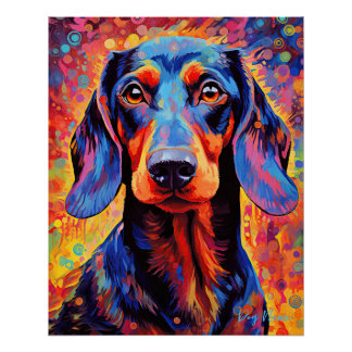 Die Dackel Hund 005 - Zetton Ziana Poster